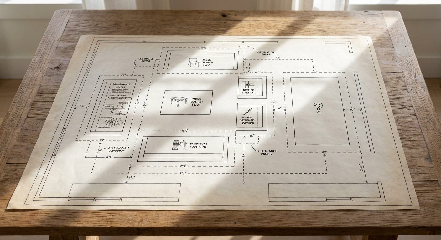 Why provenance and construction details matter before buying classic furniture