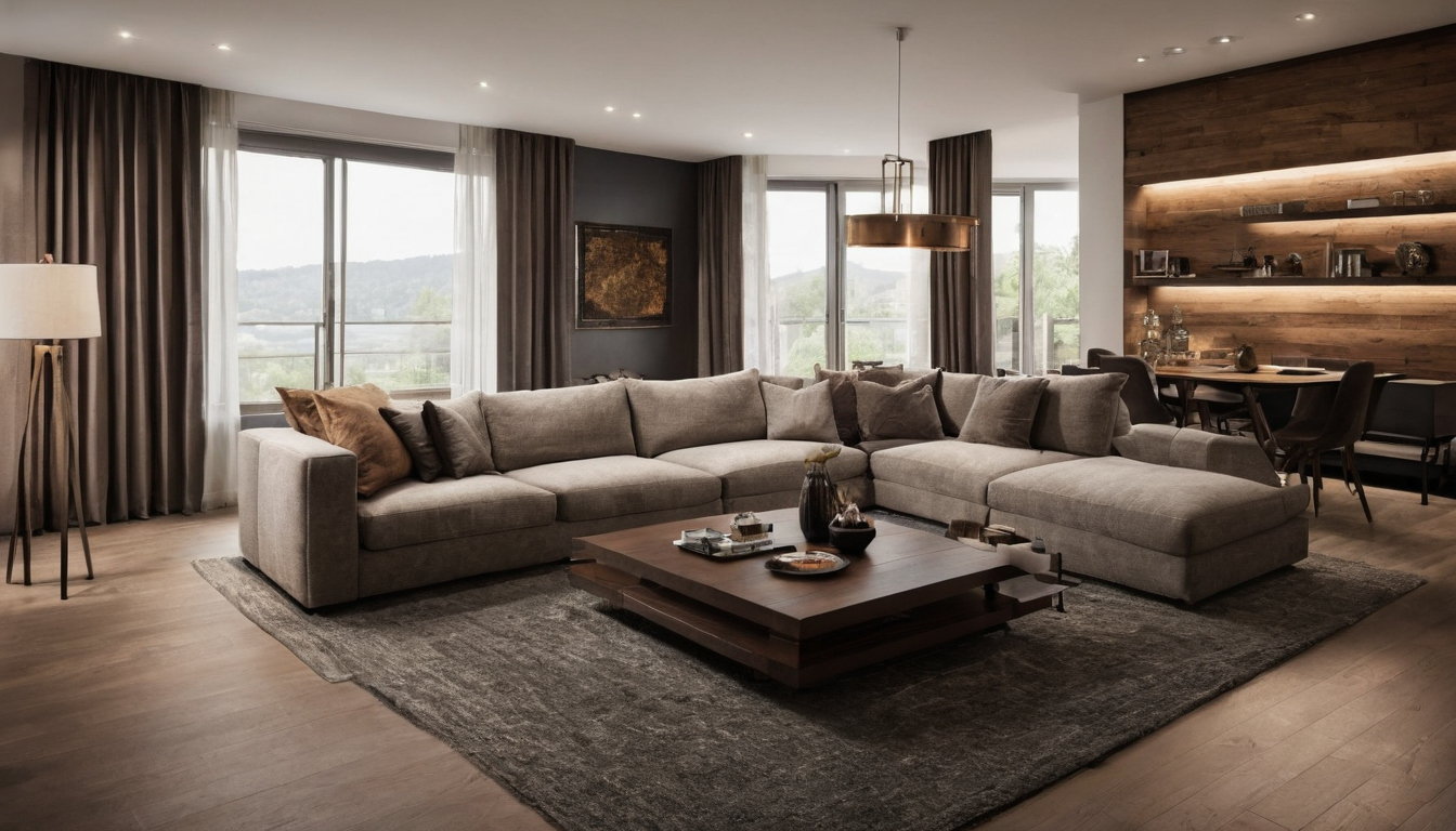 Luxury interior image showing How to size a luxury living-room furniture plan before ordering sofas and tables