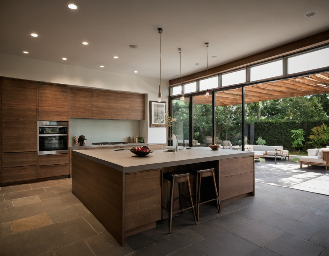 Luxury interior image showing The verified kitchen island record must stay with fabrication, installation, and closeout